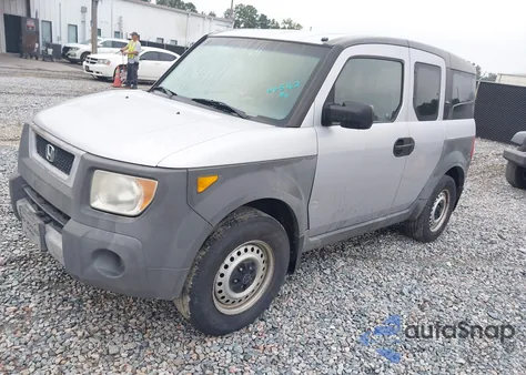 2004 Honda Element Lx из США, поврежденный, VIN 5J6YH18374L005162